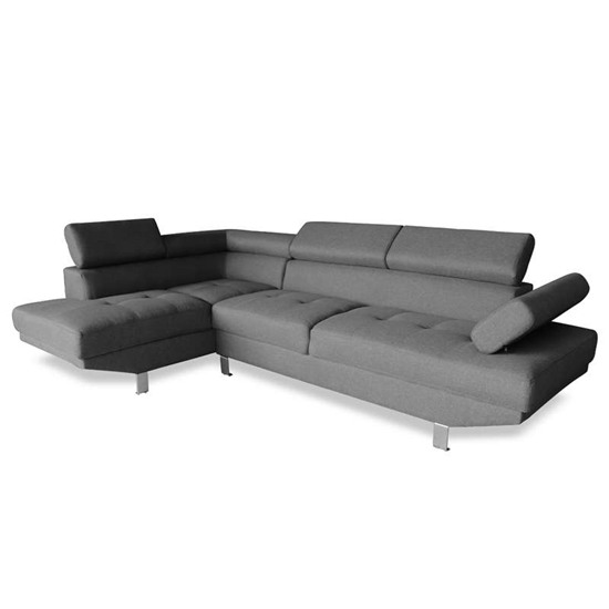 CORNER ΓΚΡΙ ΥΦΑΣΜΑ ΔΕΞΙΑ ΓΩΝΙΑ