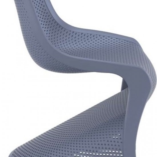 BLOOM DARK GREY ΚΑΡΕΚΛΑ ΠΟΛ/ΝΙΟΥ