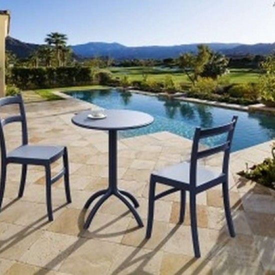 TIFFANY DARK GREY ΚΑΡΕΚΛΑ ΠΟΛ/ΝΙΟΥ