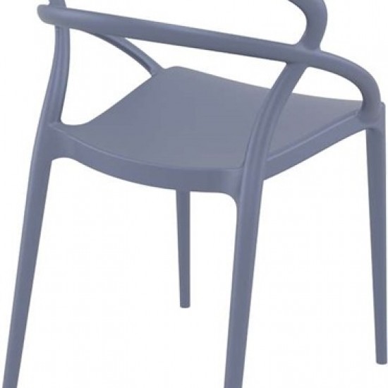 PIA DARK GREY ΚΑΡΕΚΛΑ ΠΟΛ/ΝΙΟΥ