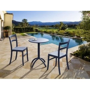 OCTOPUS Φ60Χ75εκ.DOVE GREY ΤΡΑΠΕΖΙ ΠΟΛ/ΝΙΟΥ