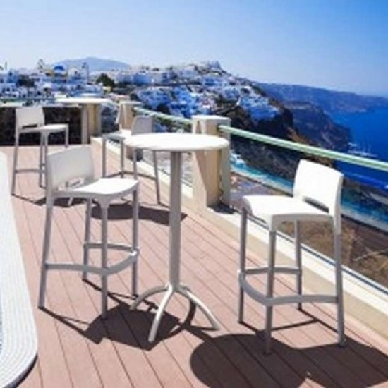 OCTOPUS BAR Φ60Χ108εκ.DOVE GREY ΠΟΛ/ΝΙΟΥ