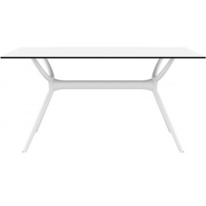 AIR ΤΡΑΠΕΖΙ 140Χ80εκ. WHITE LAMINATE 12mm