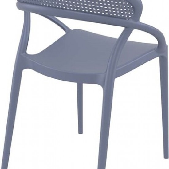 SUNSET DARK GREY ΚΑΡΕΚΛΑ ΠΟΛ/ΝΙΟΥ