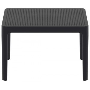 SKY ΤΡΑΠΕΖΙ 50Χ60Χ40εκ. BLACK ΠΟΛ/ΝΙΟΥ