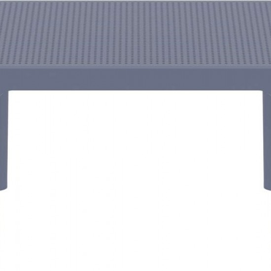 SKY ΤΡΑΠΕΖΙ 50Χ60Χ40εκ. DARK GREY ΠΟΛ/ΝΙΟΥ