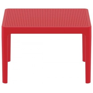 SKY ΤΡΑΠΕΖΙ 50Χ60Χ40εκ. RED ΠΟΛ/ΝΙΟΥ