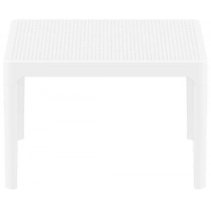 SKY ΤΡΑΠΕΖΙ 50Χ60Χ40εκ. WHITE ΠΟΛ/ΝΙΟΥ