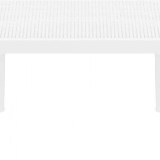 SKY ΤΡΑΠΕΖΙ 50Χ60Χ40εκ. WHITE ΠΟΛ/ΝΙΟΥ