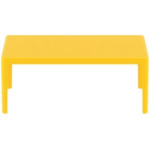 SKY ΤΡΑΠΕΖΙ 100Χ60Χ40εκ. YELLOW ΠΟΛ/ΝΙΟΥ