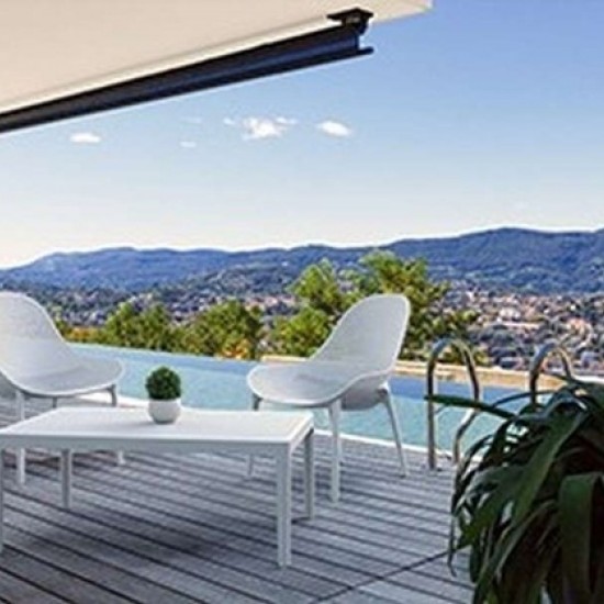 SKY ΤΡΑΠΕΖΙ 100Χ60Χ40εκ. YELLOW ΠΟΛ/ΝΙΟΥ