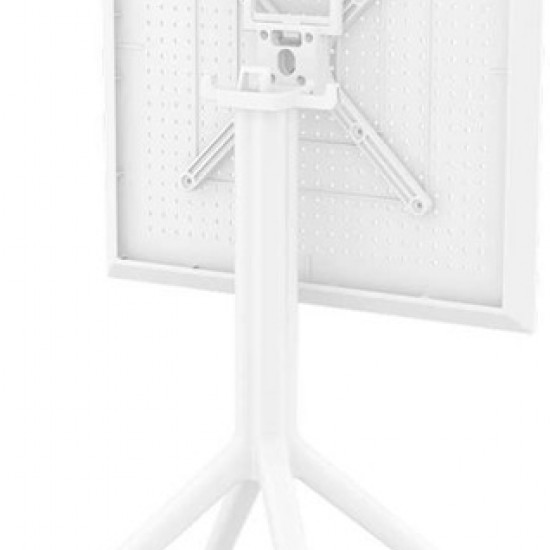 SKY ΤΡΑΠΕΖΙ ΠΤΥΣ/ΝΟ 60Χ60X74εκ. WHITE ΠΟΛ/ΝΙΟΥ-SIESTA-SKY ΤΡΑΠΕΖΙ-ΤΡΑΠΕΖΙ-