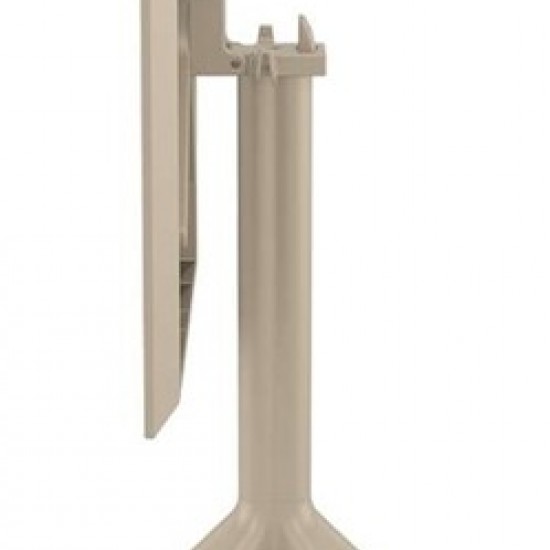 SKY ΤΡΑΠΕΖΙ ΠΤΥΣ/ΝΟ 60Χ60X74εκ. DOVE GREY ΠΟΛ/ΝΙΟΥ