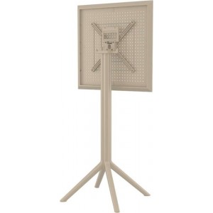 SKY BAR DOVE GREY ΠΤΥΣ/ΝΟ 60Χ60Χ108εκ.ΤΡΑΠ. ΠΟΛ/ΝΙΟΥ