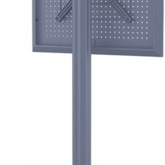 SKY BAR DARK GREY ΠΤΥΣ/ΝΟ 60Χ60Χ108εκ.ΤΡΑΠ. ΠΟΛ/ΝΙΟΥ