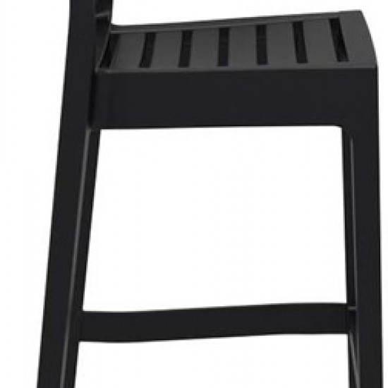 ARES ΣΚΑΜΠΟ ΜΠΑΡ75εκ. BLACK ΠΟΛΥΠΡΟΠΥΛΕΝΙΟΥ-SIESTA-ARES-ΣΚΑΜΠΟ-DIAMADOPOULOS-