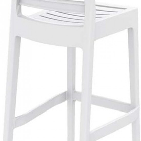 ARES ΣΚΑΜΠΟ ΜΠΑΡ75εκ. WHITE ΠΟΛΥΠΡΟΠΥΛΕΝΙΟΥ-SIESTA-ARES-ΣΚΑΜΠΟ-DIAMADOPOULOS-