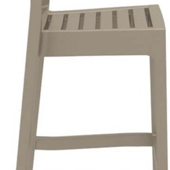 ARES ΣΚΑΜΠΟ ΜΠΑΡ75εκ. DOVE GREY ΠΟΛΥΠΡΟΠΥΛΕΝΙΟΥ-SIESTA-ARES-ΣΚΑΜΠΟ-DIAMADOPOULOS-