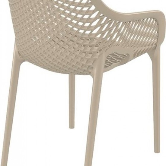 AIR XL DOVE GREY ΠΟΛΥΘΡΟΝΑ ΠΟΛΥΠΡΟΠΥΛΕΝΙΟΥ-SIESTA-AIR XL-CAPPUCCINO-DIAMADOPOULOS-