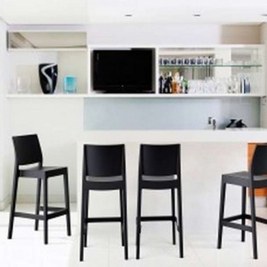 MAYA 75εκ. ΣΚΑΜΠΟ DARK GREY ΠΟΛ/ΝΙΟΥ