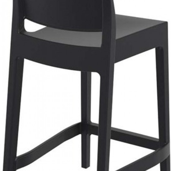 MAYA 65εκ. ΣΚΑΜΠΟ BLACK ΠΟΛ/ΝΙΟΥ-ΣΚΑΜΠΟ ΜΠΑΡ-SIESTA-