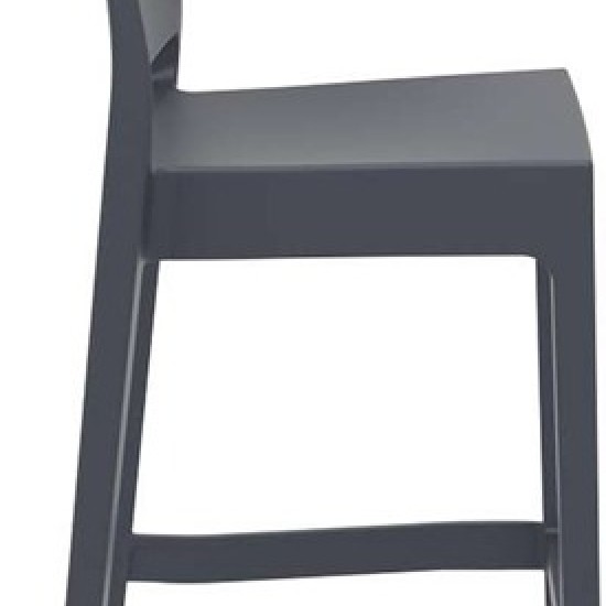 MAYA 65εκ. ΣΚΑΜΠΟ DARK GREY ΠΟΛ/ΝΙΟΥ