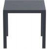 ARES ΤΡΑΠΕΖΙ 80Χ80Χ75εκ. DARK GREY ΠΟΛΥΠΡΟΠΥΛΕΝΙΟΥ-SIESTA-ARES ΤΡΑΠΕΖΙ-ΤΡΑΠΕΖΙ-DIAMADOPOULOS-