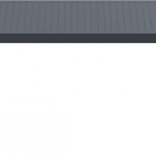 ARES ΤΡΑΠΕΖΙ 140Χ80Χ75εκ. DARK GREY ΠΟΛΥΠΡΟΠΥΛΕΝΙΟΥΥ-SIESTA-ARES ΤΡΑΠΕΖΙ-ΤΡΑΠΕΖΙ-