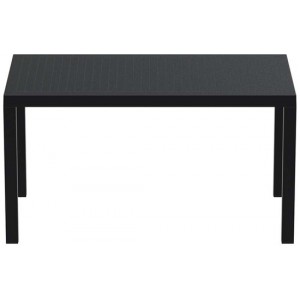 ARES ΤΡΑΠΕΖΙ 140Χ80Χ75εκ. BLACK ΠΟΛΥΠΡΟΠΥΛΕΝΙΟΥ