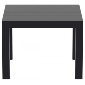 VEGAS BLACK 100X100/140εκ. ΕΠΕΚΤ.ΤΡΑΠΕΖΙ ΠΟΛ/ΝΙΟΥ