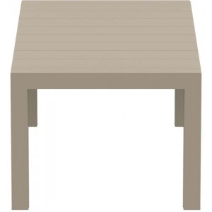 VEGAS DOVE GREY 100X180/220εκ. ΕΠΕΚΤ.ΤΡΑΠΕΖΙ ΠΟΛ/ΝΙΟΥ