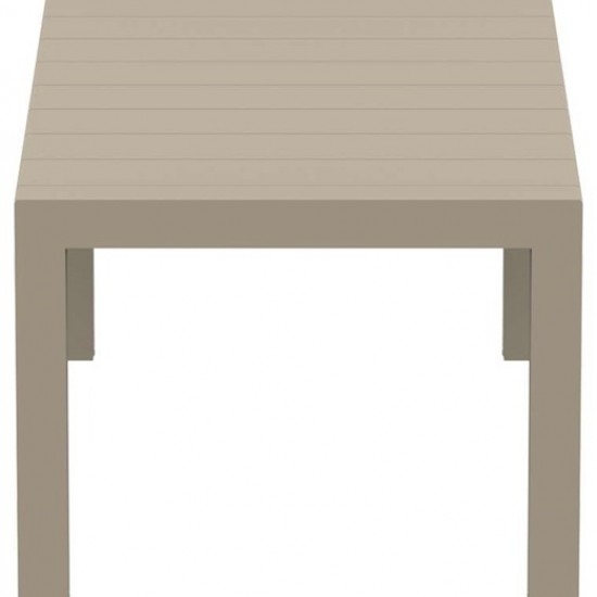 VEGAS DOVE GREY 100X180/220εκ. ΕΠΕΚΤ.ΤΡΑΠΕΖΙ ΠΟΛ/ΝΙΟΥ-SIESTA-ΤΡΑΠΕΖΙ SIESTA-ΤΡΑΠΕΖΙ ΒΕΡΑΝΤΑΣ-ΠΟΛΥΠΡΟΠΥΛΕΝΙΟ-