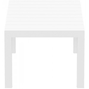 VEGAS WHITE 100X180/220εκ. ΕΠΕΚΤ.ΤΡΑΠΕΖΙ ΠΟΛ/ΝΙΟΥ