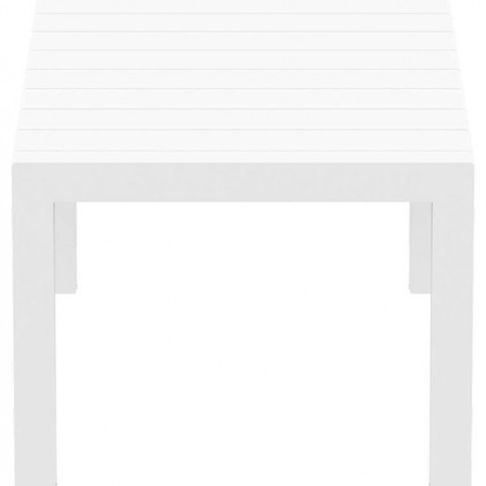 VEGAS WHITE 100X180/220εκ. ΕΠΕΚΤ.ΤΡΑΠΕΖΙ ΠΟΛ/ΝΙΟΥ