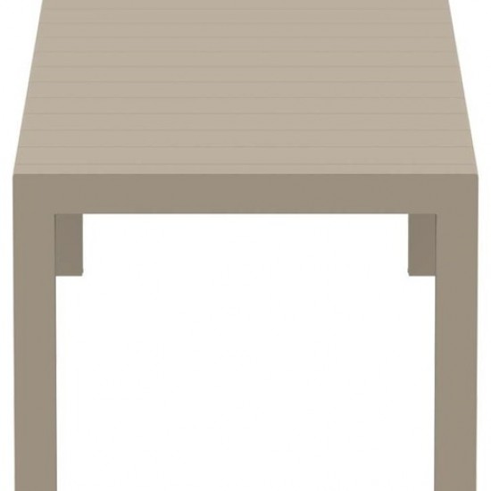 VEGAS DOVE GREY 100X260/300εκ. ΕΠΕΚΤ.ΤΡΑΠΕΖΙ ΠΟΛ/ΝΙΟΥ