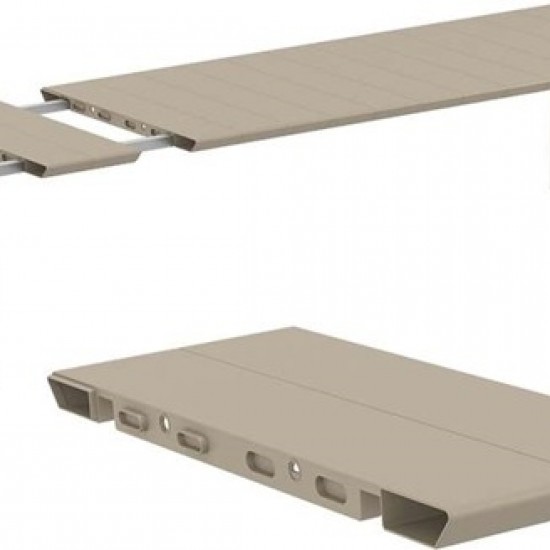 VEGAS DOVE GREY 100X260/300εκ. ΕΠΕΚΤ.ΤΡΑΠΕΖΙ ΠΟΛ/ΝΙΟΥ