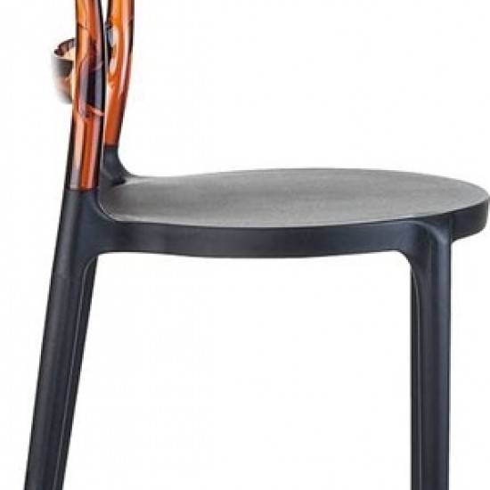 BIBI BLACK/AMBER TRANSP.ΚΑΡΕΚΛΑ