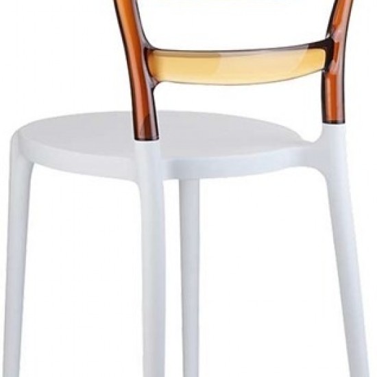 BIBI WHITE/AMBER TRANSP.ΚΑΡΕΚΛΑ