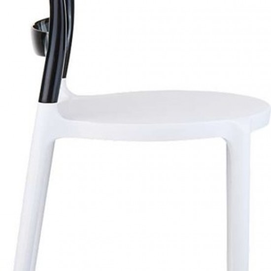 BIBI WHITE/BLACK TRANSP.ΚΑΡΕΚΛΑ
