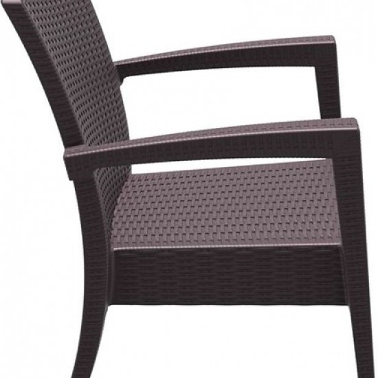 MIAMI BROWN ΠΟΛΥΘΡΟΝΑ 72Χ76Χ89εκ. ΠΟΛ/ΝΙΟΥ