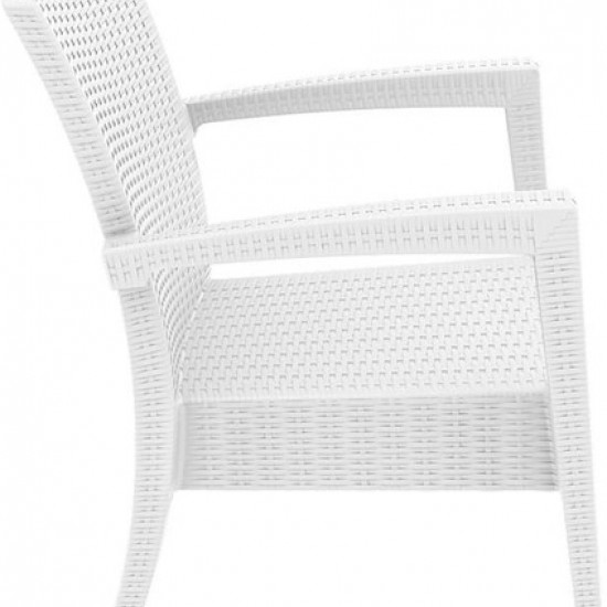 MIAMI WHITE ΠΟΛΥΘΡΟΝΑ 72Χ76Χ89εκ. ΠΟΛ/ΝΙΟΥ-ΠΟΛΥΘΡΟΝΑ ΕΞΩΤΕΡΙΚΟΥ ΧΩΡΟΥ-SIESTA-ΠΟΛΥΘΡΟΝΑ ΠΟΛΥΠΡΟΠΥΛΕΝΙΟΥ-