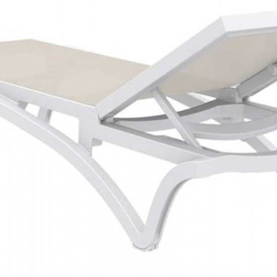 PACIFIC ΞΑΠΛΩΣΤΡΑ WHITE/DOVE GREY ΠΟΛ/ΝΙΟΥ