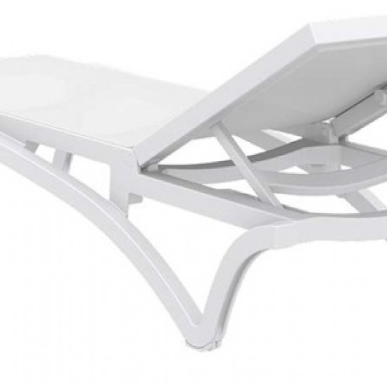 PACIFIC ΞΑΠΛΩΣΤΡΑ WHITE/WHITE ΠΟΛ/ΝΙΟΥ