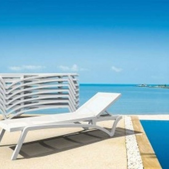 PACIFIC ΞΑΠΛΩΣΤΡΑ WHITE/WHITE ΠΟΛ/ΝΙΟΥ