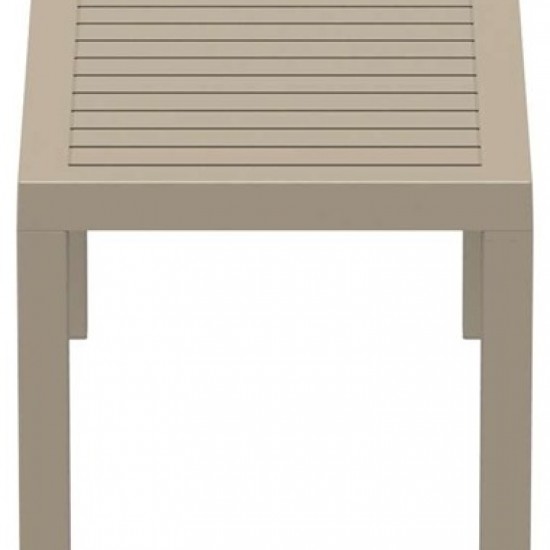 OCEAN DOVE GREY ΤΡΑΠΕΖΙ 90Χ45Χ45εκ. ΠΟΛ/ΝΙΟΥ