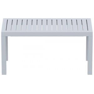 OCEAN SILVER GREY ΤΡΑΠΕΖΙ 90Χ45Χ45εκ. ΠΟΛ/ΝΙΟΥ