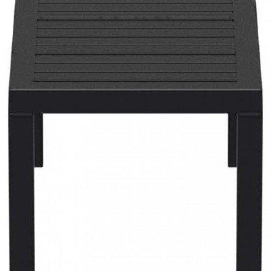 OCEAN BLACK ΤΡΑΠΕΖΙ 90Χ45Χ45εκ. ΠΟΛ/ΝΙΟΥ