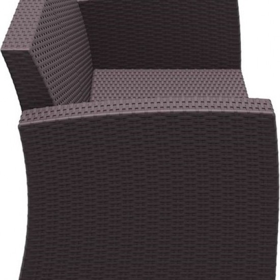 MONACO BROWN 2ΘΕΣΙΟΣ ΚΑΝΑΠΕΣ ΠΟΛ/ΝΙΟΥ