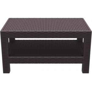 MONACO BROWN ΤΡΑΠΕΖΙ ΠΟΛ/ΝΙΟΥ 92Χ57Χ45εκ. 