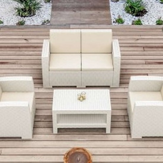 MONACO WHITE 2ΘΕΣΙΟΣ ΚΑΝΑΠΕΣ ΠΟΛ/ΝΙΟΥ-SIESTA-MONACO ΚΑΝΑΠΕΣ-ΚΑΝΑΠΕΣ ΚΗΠΟΥ-